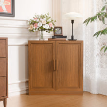 Load image into Gallery viewer, 31" Corner Corner Accent Cabinet With Two Doors - Brown
