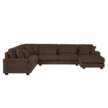 Load image into Gallery viewer, Oversized Sectional Sofa U - Shaped Sofa Couch Modern Sofa Upholstered In Soft With A Chaise Lounge For Living Room
