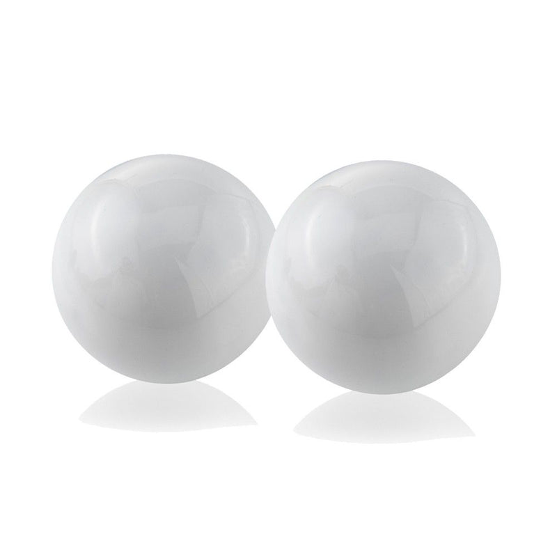 Decorative Orb Tabletop Sculpture (383772) - White