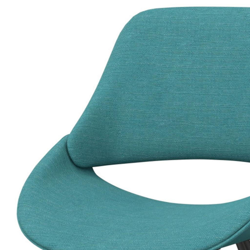 Dining Parsons Chair - Blue / Brown