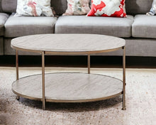 Load image into Gallery viewer, Solid Wood And Manufactured Wood And Metal Square Coffee Table - White
