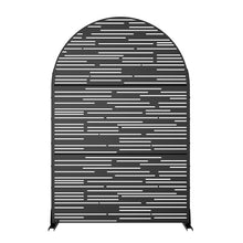 Load image into Gallery viewer, Three Panel Screen Room Divider (720123) - Black
