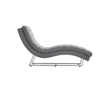 Load image into Gallery viewer, Sofa Chaise With Silver Legs - Gray
