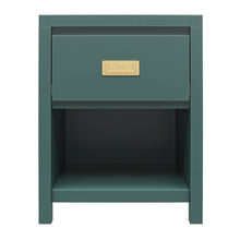 Load image into Gallery viewer, Haven - 1 Drawer Nightstand - Green

