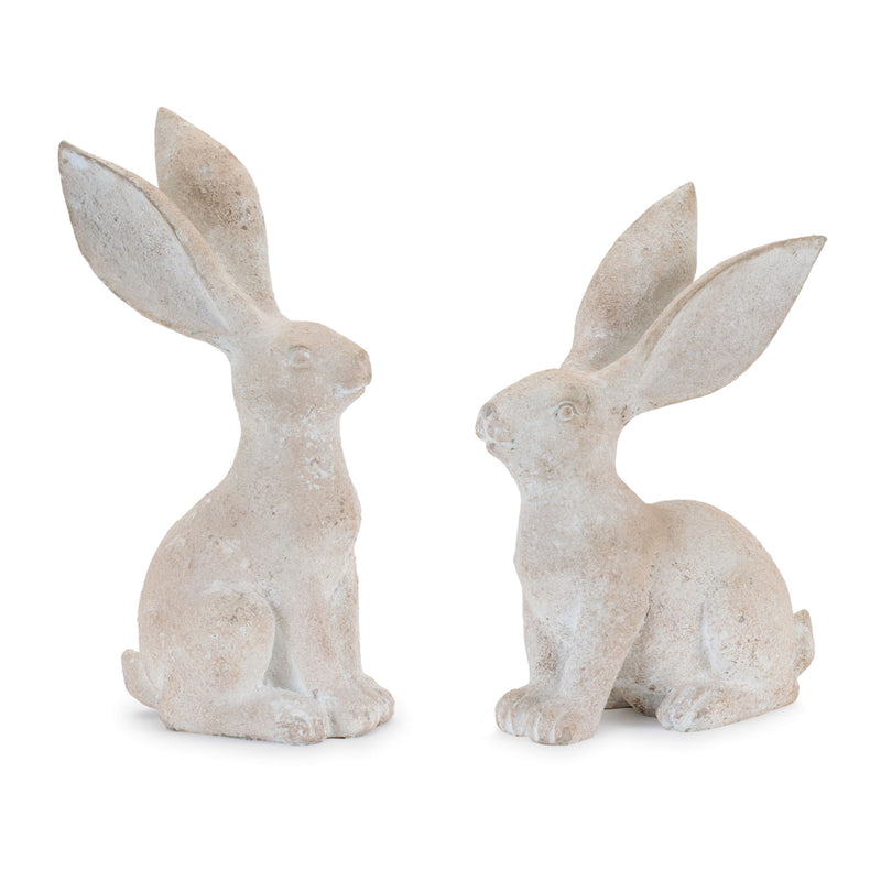 Bunny Rabbit Figurines (Set of 4) - Beige