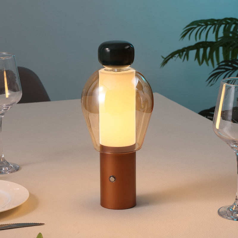 USB Table Lamp LED - Dark Green