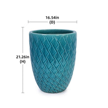 Load image into Gallery viewer, Ceramic Flowerpot, Planter For Patio, Garden, Windowsill
