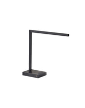 Load image into Gallery viewer, Slender Bar Metal LED Charging Desk Light - Black
