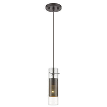 Load image into Gallery viewer, Glass Mesh Shade Hanging Light - Bronze
