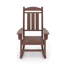 Load image into Gallery viewer, Traditional Porch Rocker Classic HDPE Poly Lumber For Porch, Patio, And Garden Comfort
