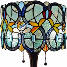 Load image into Gallery viewer, Metal Two Light Candlestick Table Lamp With Green Shade - Dark Brown
