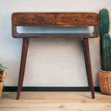 Load image into Gallery viewer, Sonata - Chestnut Console Table
