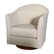 Load image into Gallery viewer, 360 Degree Rotating Barrel Armchair For Living Room - Cream Beige
