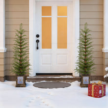 Load image into Gallery viewer, 4Ft Pre Lit Artificial Christmas 2 Piece Set - Green
