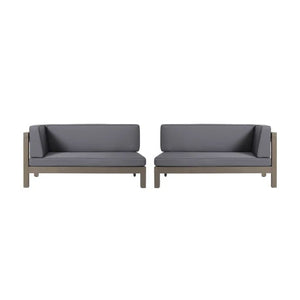 Brava - X Back Corner Bench