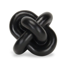 Load image into Gallery viewer, Knot Tabletop Sculpture - Black
