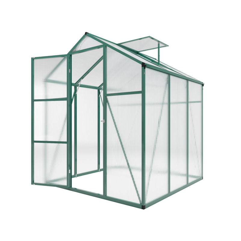 Polycarbonate Walk-In house, Raised Base For Outdoor In All Season