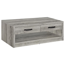 Load image into Gallery viewer, Nuberg - 2 Piece And End Table Set With Storage Drawers - Gray
