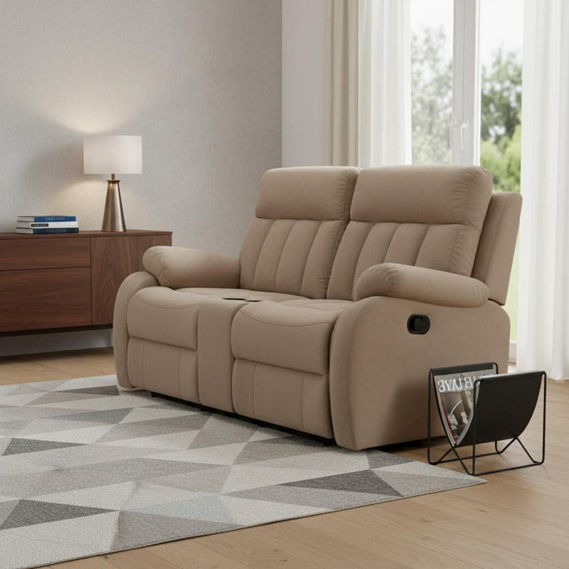 Modern Fabric Sofa - Beige