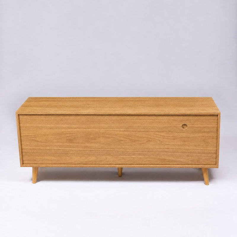 TV Stand For TVs Up To 60" With 2 Doors And 2 Open Shelves