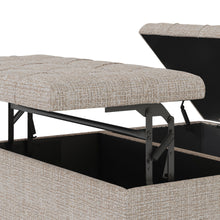 Load image into Gallery viewer, Harrison - Upholstered Coffee Table Storage Ottoman
