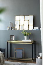Load image into Gallery viewer, Mirror With en Metal Framed Decorative Rectangle Mirror For Bedroom Dressing Room, Hallway Or Living Spac - Gold
