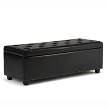 Load image into Gallery viewer, Hamilton - Upholstered Storage Ottoman
