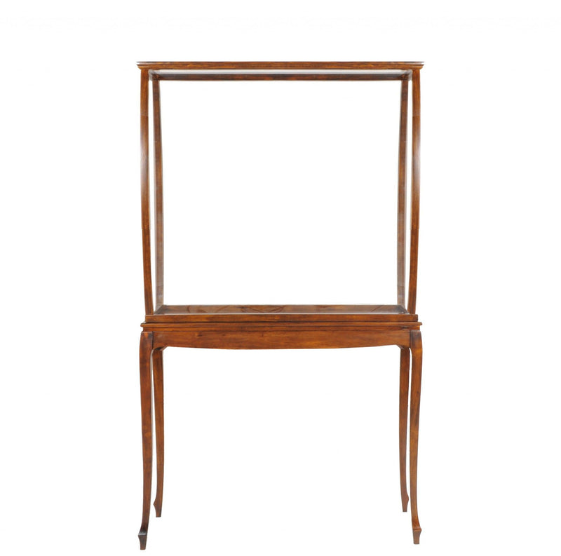 15" Glass Standard Display Stand - Brown