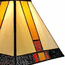 Load image into Gallery viewer, Metal Candlestick Table Lamp With Beige Empire Shade - Dark Brown
