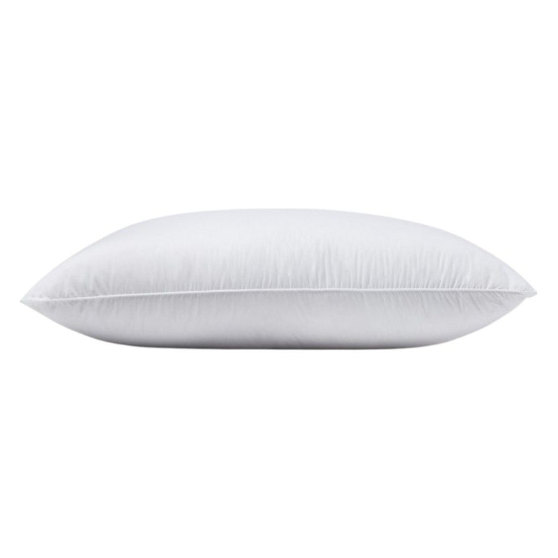 100% Cotton Lux Sateen Down Alternative Medium Bed Pillow - King