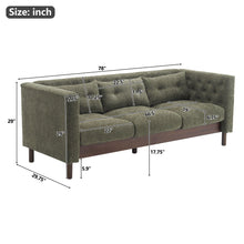 Load image into Gallery viewer, Upholstered Sofa Modern 3 Seater Sofa Couch With Tufted Design For Living Room
