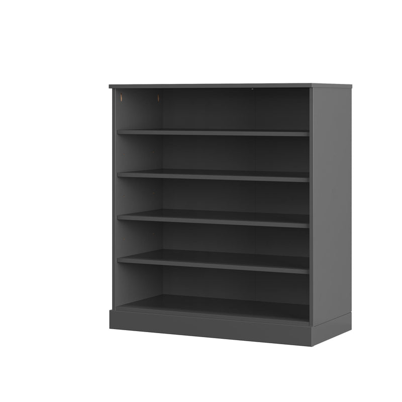 Twenty Pair Solid Woodshoe Storage Cabinet (752318) - Gray
