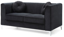 Load image into Gallery viewer, Glam Styled Micro Suede Loveseat
