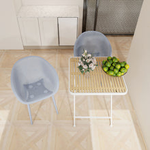 Load image into Gallery viewer, 2 Pack Lounge Chair Set &amp; Folding Square Table
