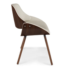 Load image into Gallery viewer, Malden - Bentwood Upholstered Dining Chair With Wood Back
