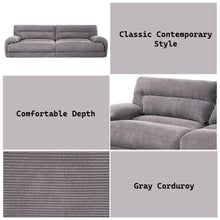 Load image into Gallery viewer, Cadenza - Corduroy Sofa - Gray
