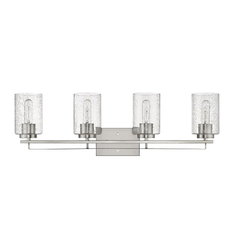 Orella 4-Light Satin Vanity - Nickel