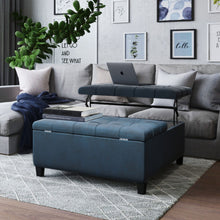 Load image into Gallery viewer, Harrison - Large Coffee Table Storage Ottoman
