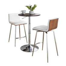 Load image into Gallery viewer, Mason - 3 Piece Swivel Mid Century Modern Counter Height Dining Set With Adjustable Table
