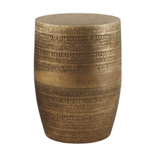 Load image into Gallery viewer, 20" Metal Round End Table - Gold
