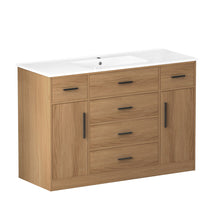 Load image into Gallery viewer, Bathroom Vanity With Abundant Storage 2 Soft Close Doors And 6 Drawers
