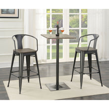 Load image into Gallery viewer, Staccato - 3 Piece Square Bar Table Set - Dark Brown

