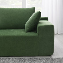 Load image into Gallery viewer, [VIDEO provided] [New] 109*68&quot; Modular Sectional Living Room Sofa Set, Modern Minimalist Style Couch, Upholstered Sleeper Sofa for Living Room, Bedroom, Salon, 2 PC Free Combination, L-Shape, Green
