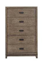 Load image into Gallery viewer, Solid Wood 5 Drawer Chest - Gray

