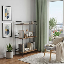 Load image into Gallery viewer, Three Tier Etagere Bookcase (738648) - Brown

