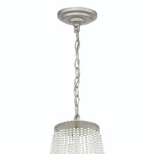 Load image into Gallery viewer, Candle Style Six Light Metal Dimmable Chandelier - Silver
