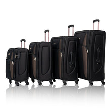 Load image into Gallery viewer, 4 Piece Set Softshell Luggage
