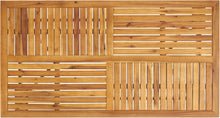 Load image into Gallery viewer, Outdoor Rustic Patio Acacia Bistro Set With Cushions
