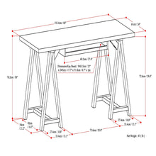 Load image into Gallery viewer, Sawhorse - Handcrafted Desk
