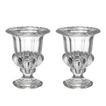 Load image into Gallery viewer, Urn Table Vases (Set of 2) - Clear
